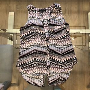 Multicolor Sanctuary shell tank top